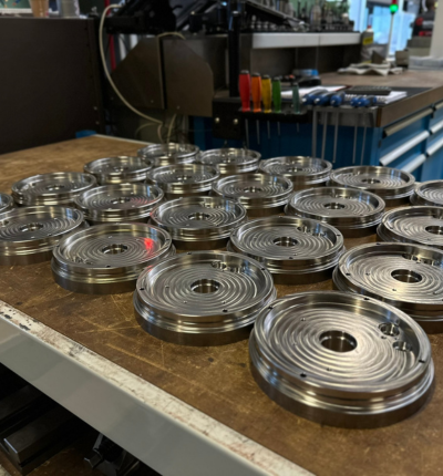 Draai onderdeel voor machine